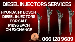 Hyundai H1 Bosch Diesel Injectors For Sale On Exchange Or To Recon