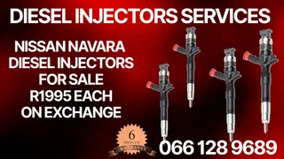 Nissan Navara Diesel Injectors For Sale On Exchange Or To Recon Your Own
