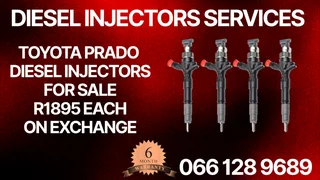 Toyota Prado Diesel Injectors For Sale On Exchange Or To Recon Your Own
