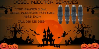 Ford Ranger 2.5wl Diesel Injectors For Sale On Exchange Or To Recon