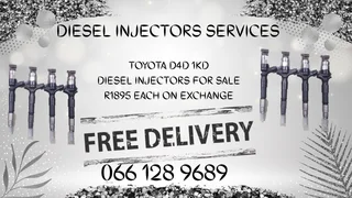 Toyota D4d 1kd Diesel Injectors For Sale On Exchange Or To Recon Your Own