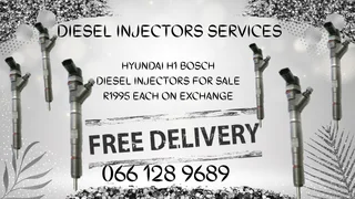 Hyundai H1 Bosch Diesel Injectors For Slae On Exchange Or To Recon