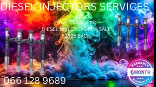 Toyota D4d 2kd Diesel Injectors For Sale On Exchange Or To Recon Your Own