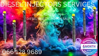 Hyundai H1 Delphi Diesel Injectors For Sale On Exchange Or To Recon