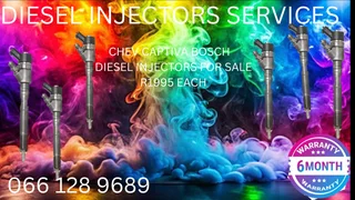 Chev Captiva Bosch Diesel Injectors For Sale On Exchange Or To Recon