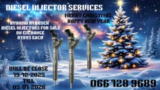 Hyundai H1 Bosch Diesel Injectors For Sale On Exchange Or To Recon Your Own