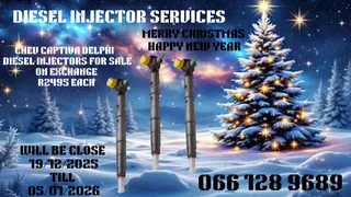Chev Captiva Delphi Diesel Injectors For Sale On Exchange Or To Recon
