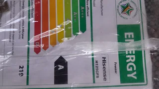 HiSense chest freezer