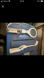 Wii in original box with 3 games and accesories