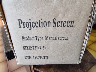Projection screen for sale