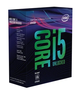 Intel Core i5-8600K 3.6GHz Hex Core 14nm Coffee Lake Socket LGA1151 CPU