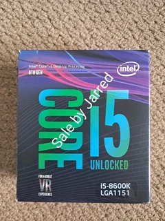 Intel Core i5-8600K 3.6GHz Hex Core 14nm Coffee Lake Socket LGA1151 CPU