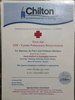 Qualified Nanny/ Caregiver available.