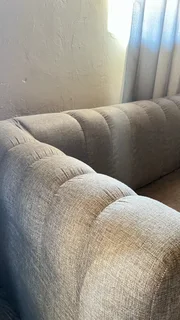 Beige couch 2 seater- R2500 negotiable