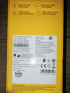 Realme 12&#43; 5G 8GB/256GB (reduced price , negotiable)