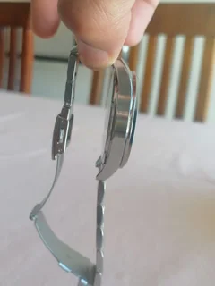 Daniel Klein Silver Plated Green Dial Stainless Steel Bracelet Watch