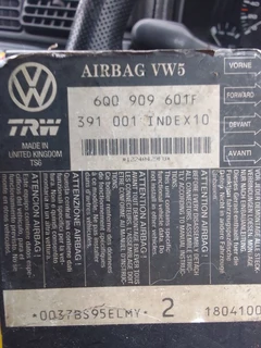 VW POLO FROM 2002 TO 2006 AIR BAG CONTROL UNIT FOR SALE.