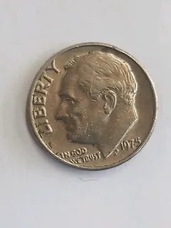 1975 US, one dime coin