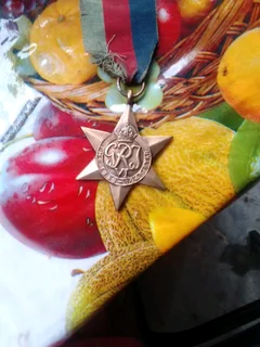 2nd world war star medal