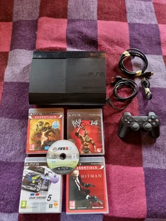 PS3 Super Slim, Fifa 15, 1x controller, 5x games, read add, WhatsApp only
