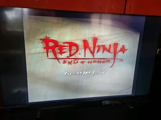 PS2 Red Ninja End of Honor, CIB, read add, WhatsApp only