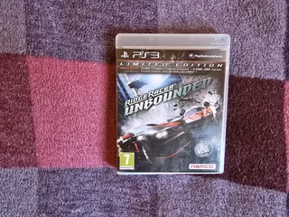 PS3 Ridge Racer Unbounded Limited Edition, CIB, disc in good condition, read add, WhatsApp only