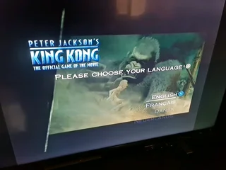 PS2 King Kong, with manual, read add, WhatsApp only