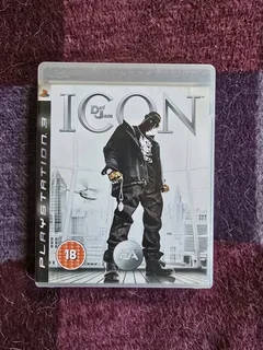 PS3 Def Jam Icon, disc in good condition, read add, WhatsApp only