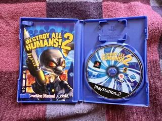 PS2 Destroy All Humans 2, CIB, read add, WhatsApp only