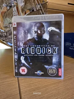 PS3 The Chronicles Of Riddick, Assault On Dark Athena, CIB, read add, WhatsApp only