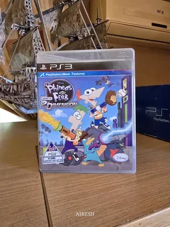 PS3 Phineas And Ferb Across The 2nd Dimension, CIB, read add, WhatsApp only