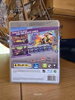 PS3 Phineas And Ferb Across The 2nd Dimension, CIB, read add, WhatsApp only