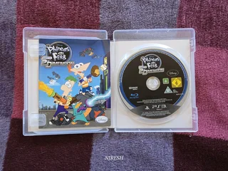 PS3 Phineas And Ferb Across The 2nd Dimension, CIB, read add, WhatsApp only