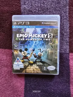 PS3 Disney Epic Mickey The Power Of Two, CIB, read add, WhatsApp only