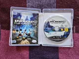PS3 Disney Epic Mickey The Power Of Two, CIB, read add, WhatsApp only