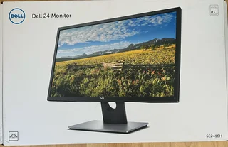 Dell 24 inch (60.5cm) full HD monitor.
