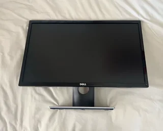 Dell 24 inch (60.5cm) full HD monitor.
