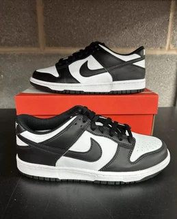 Nike Dunk Low Black White Panda Size UK 5.5