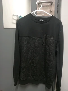 Black Men&#39;s Sweatshirt
