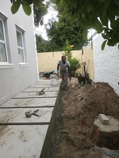 Skilled builder and plasterer