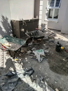 Skilled builder and plasterer