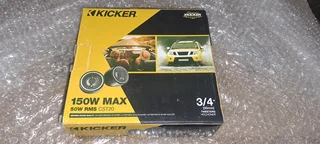 Kicker 46CST204 CS Series 3/4″ 50Watt RMS Dome