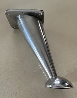 Great Condition! 8 X Chrome Furniture Legs for Cabinets/Couches/Wardrobes