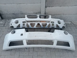 BMW X3 E83 front bumper , inner and outer