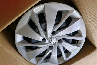 2024 Toyota Starlet Rims With Wheelcaps (Original, Never Used)