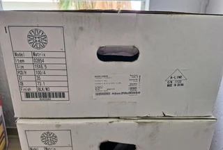 2024 Toyota Starlet Rims With Wheelcaps (Original, Never Used)