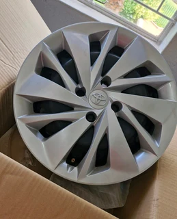 2024 Toyota Starlet Rims With Wheelcaps (Original, Never Used)
