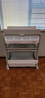 Baby bath and changing table