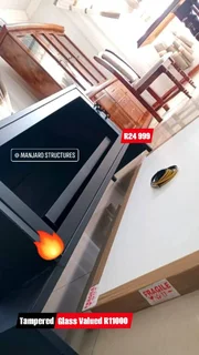 1200mm  Bordered Glass fireplaces