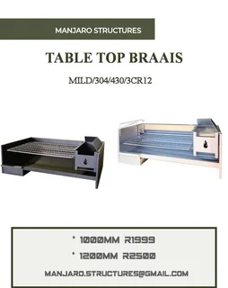 Table Top Braaiers Specials